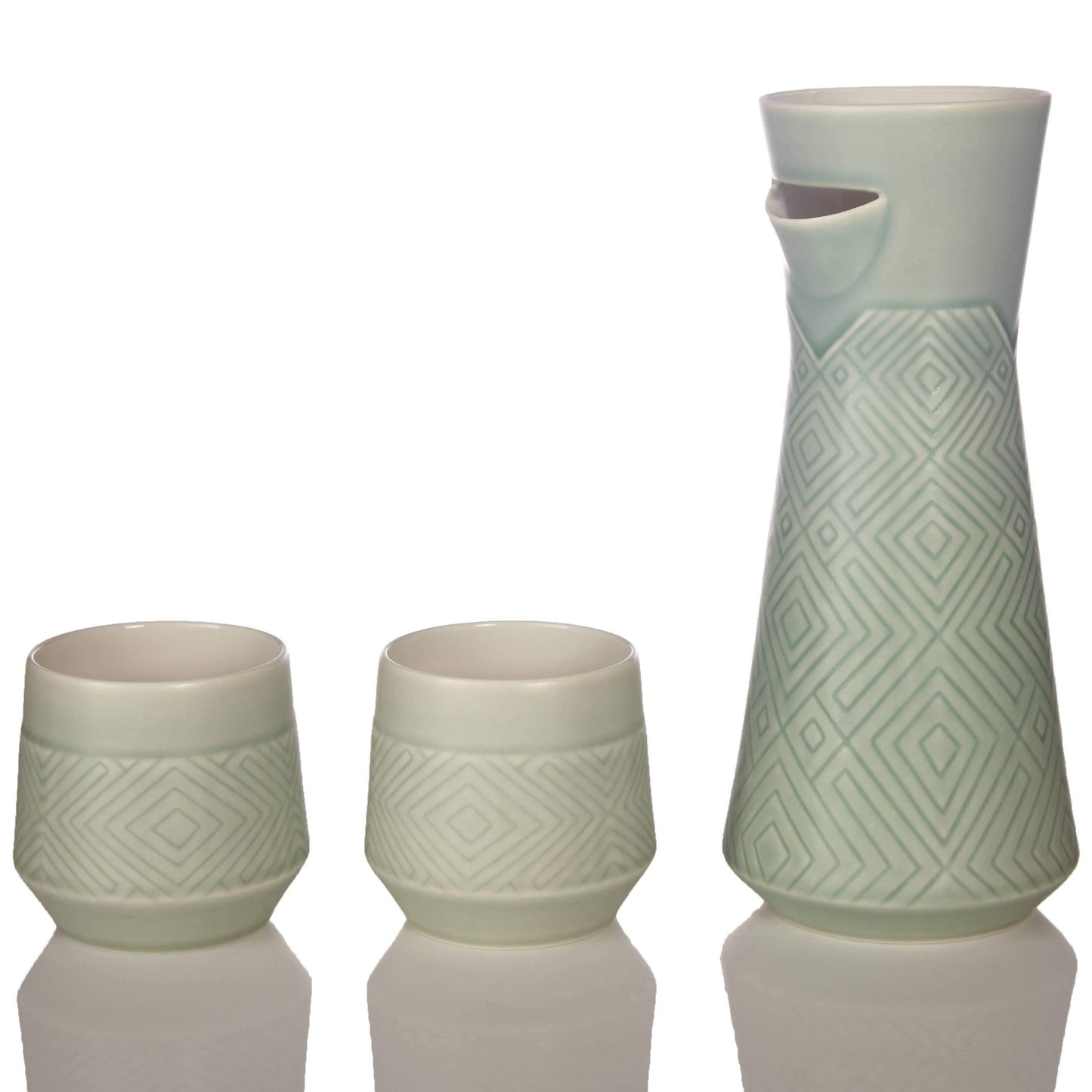 The Miracle Carafe Set Mint Green